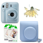 Fujifilm Instax Mini 12 Instant Film String Light Kit (Pastel Blue)