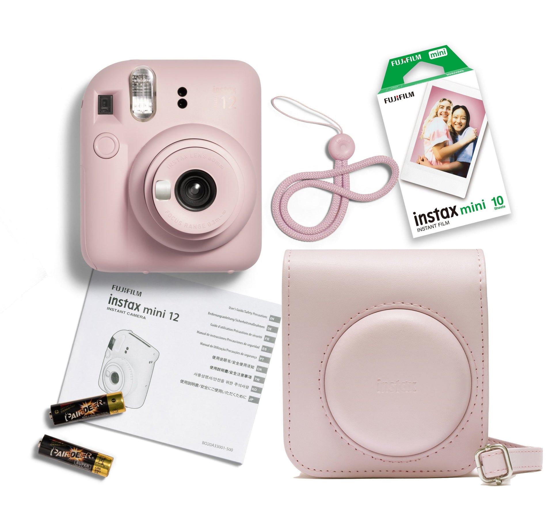 An easy-to-use, playful and stylish instant camera. The Instax 12 Mini camera allows you to capture and print memories instantly. 