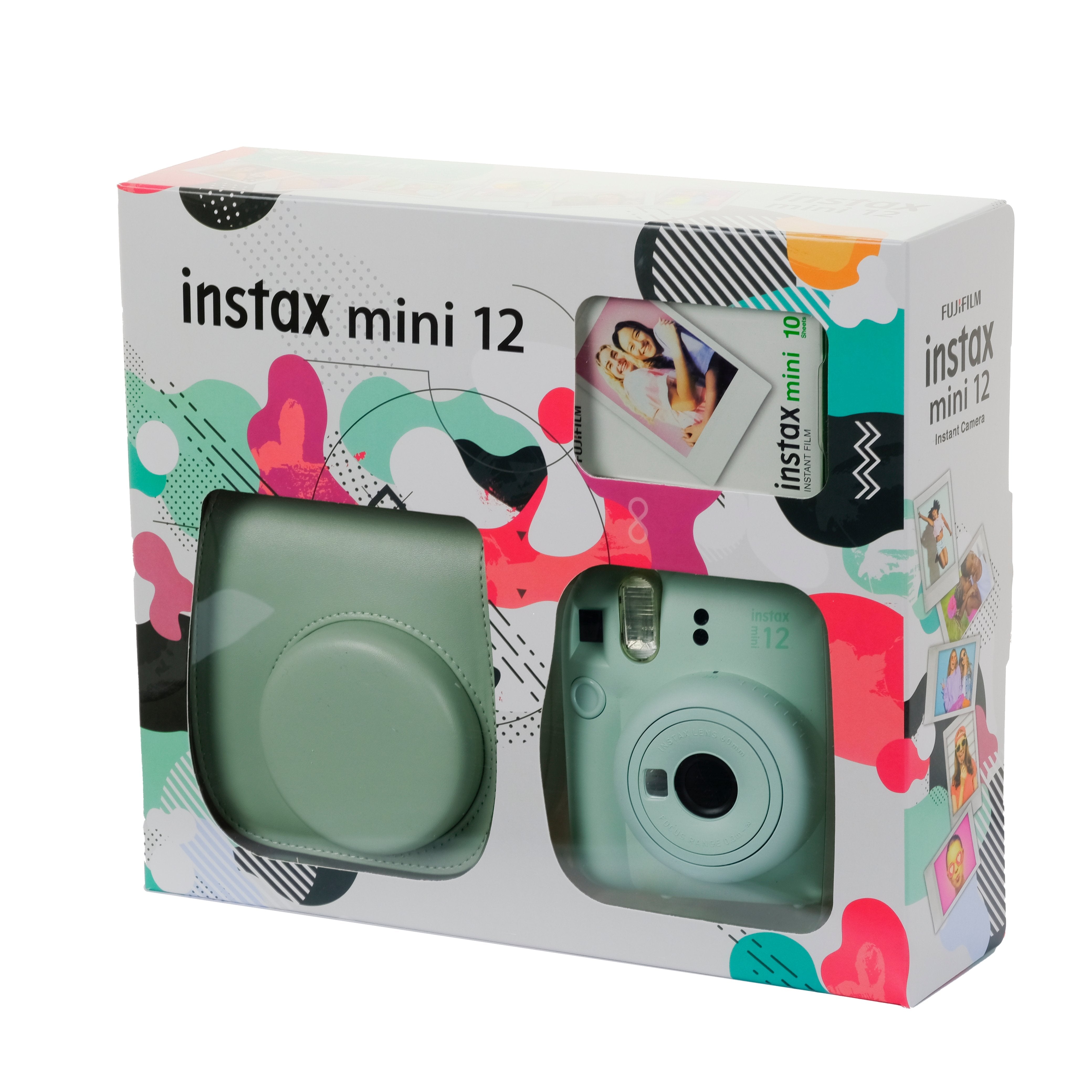 Display your memories with the equally colourful and playful Instax Mini 12 instant camera. 