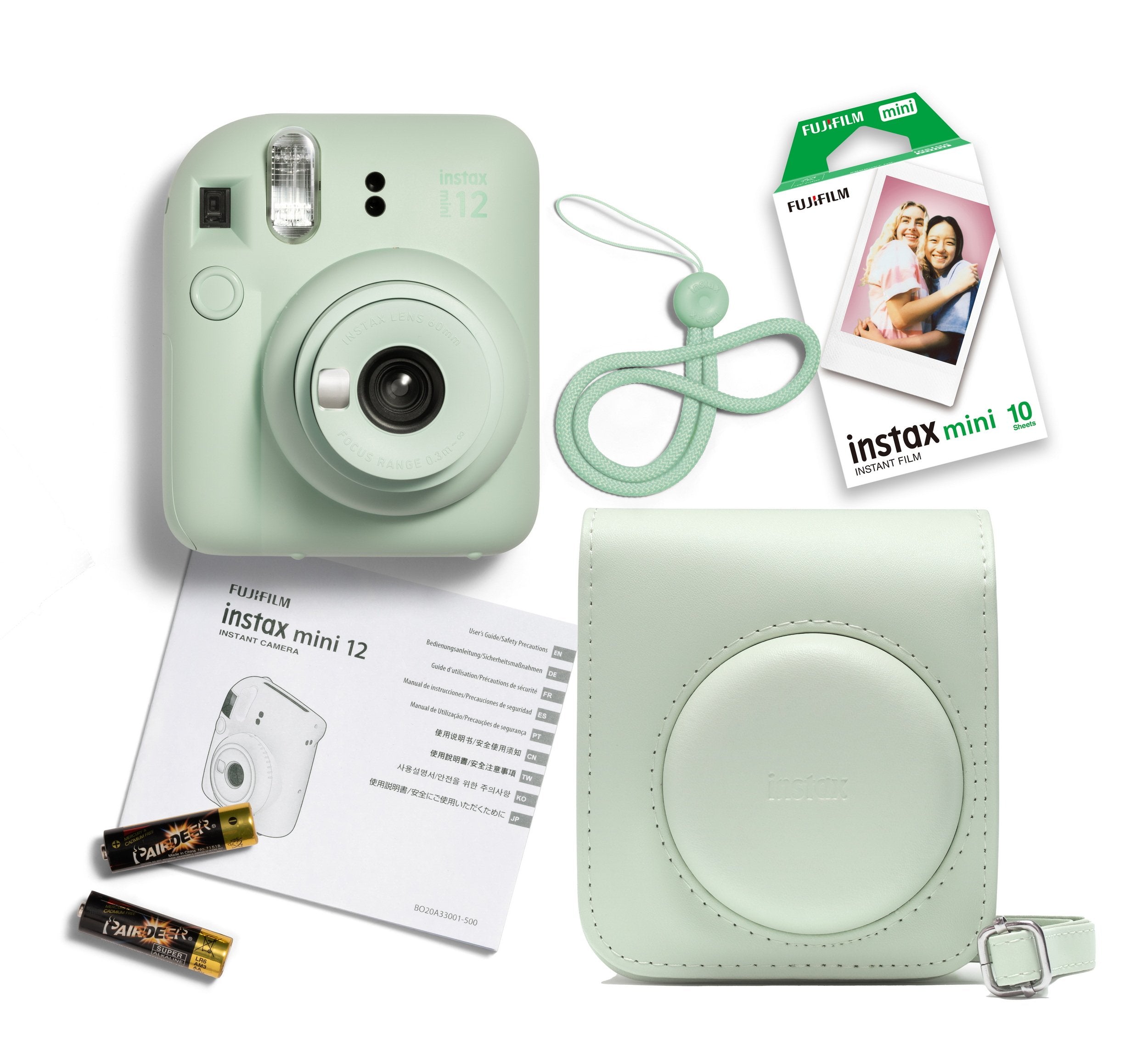 Display your memories with the equally colourful and playful Instax Mini 12 instant camera. 