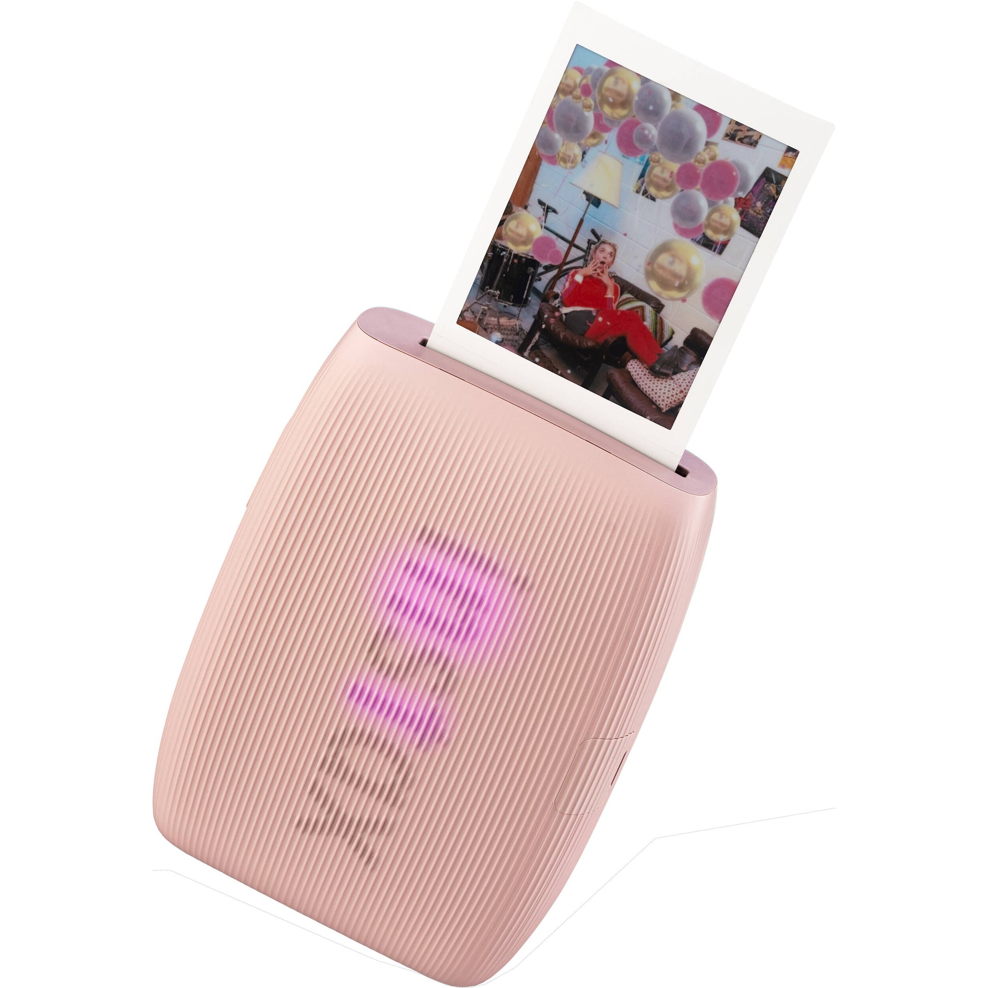 Fujifilm Instax Mini Link 3 Smartphone Printer (Pink) – compact wireless printer that creates instant credit card-sized prints directly from your smartphone via Bluetooth.