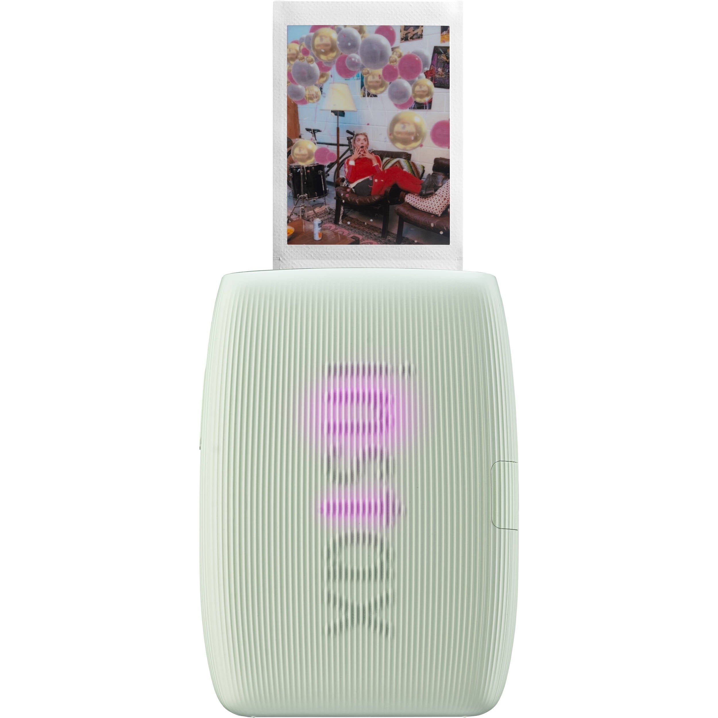 Fujifilm Instax Mini Link 3 Smartphone Printer (Green) – compact wireless printer that creates instant credit card-sized prints directly from your smartphone via Bluetooth.