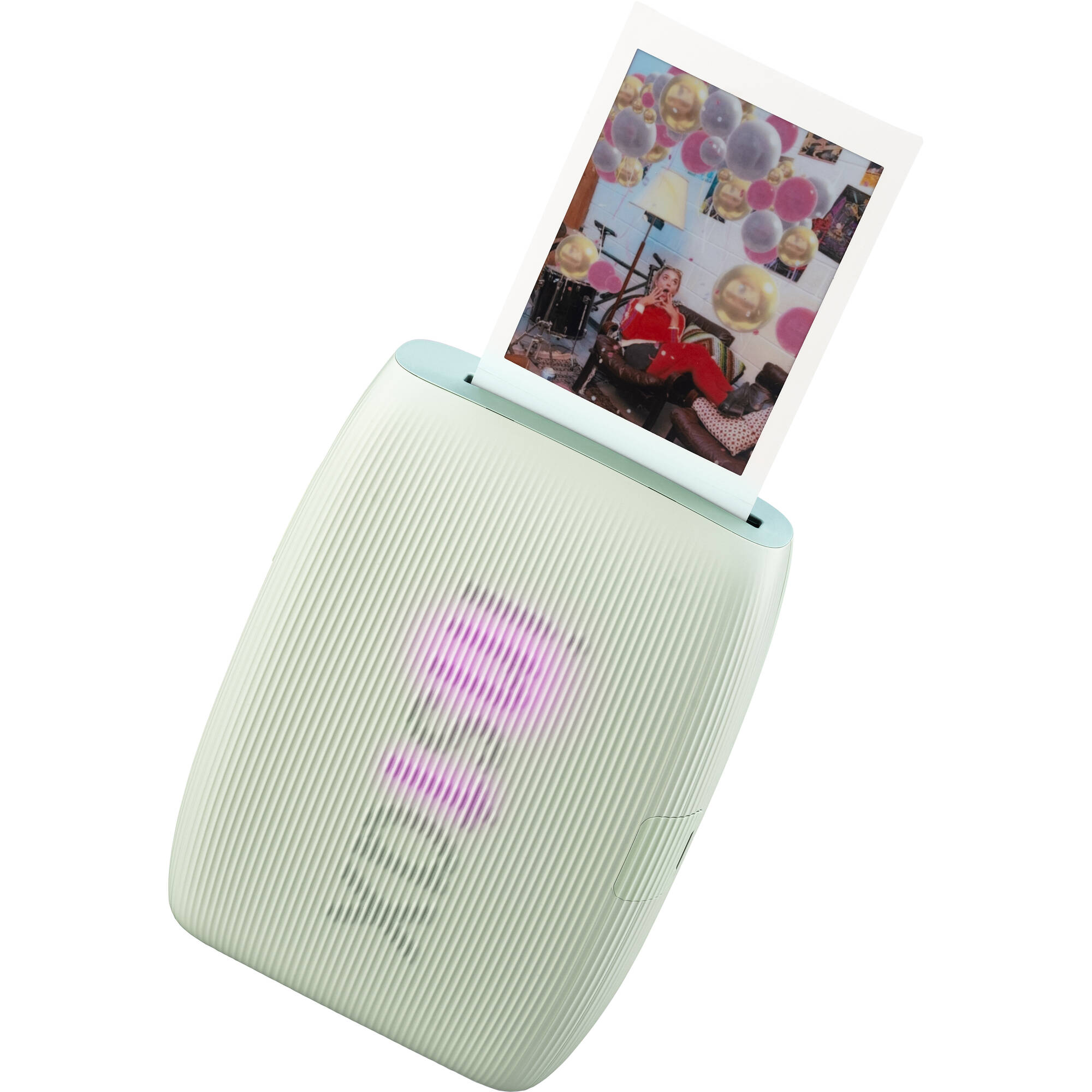 Fujifilm Instax Mini Link 3 Smartphone Printer (Green) – compact wireless printer that creates instant credit card-sized prints directly from your smartphone via Bluetooth.