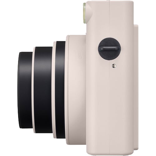 Instax Square SQ1 Instant Film Camera with built-in flash and dedicated selfie mode allows for easy capture with your loved ones.