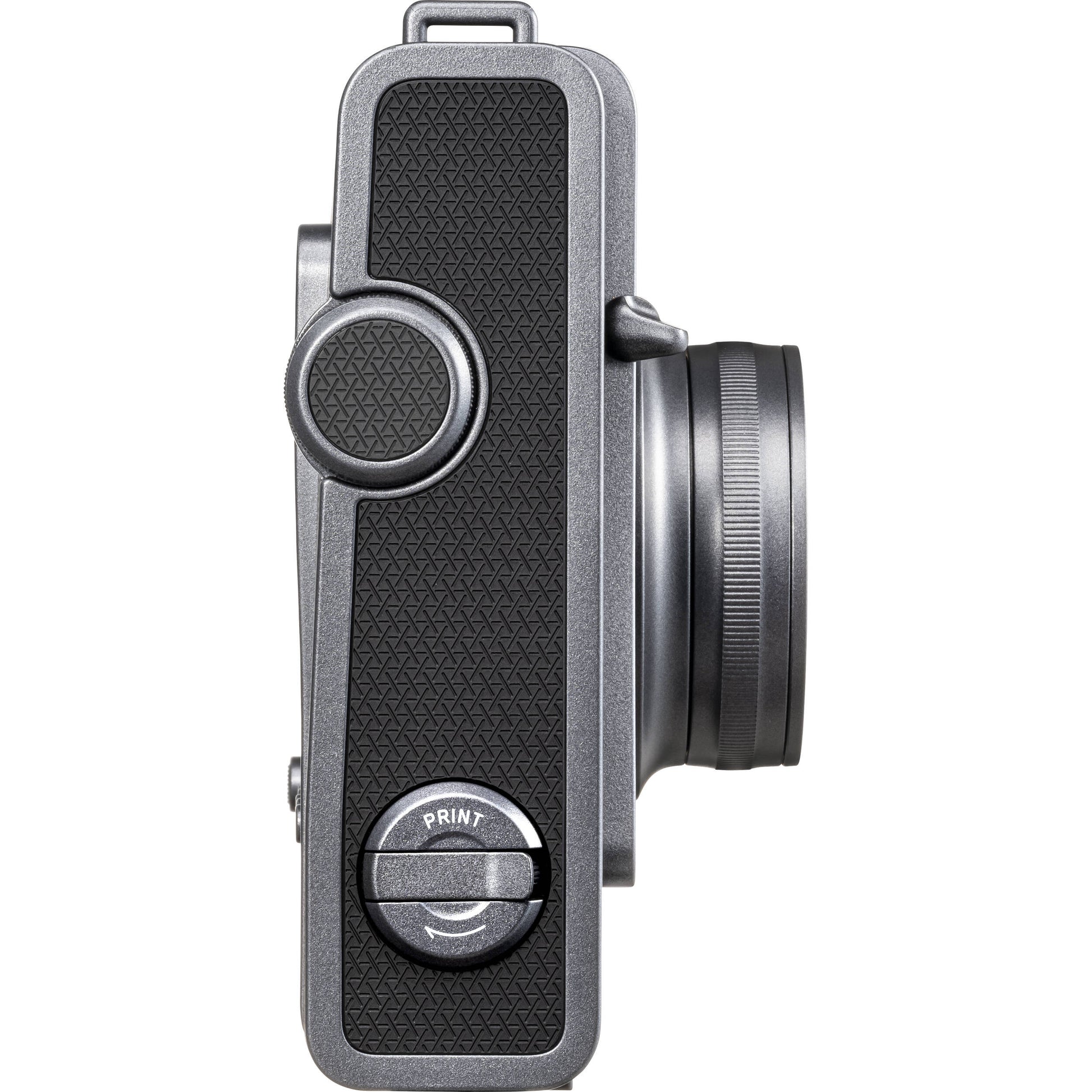 Fujifilm Instax Wide Evo hybrid instant camera with 16MP 1/3-inch CMOS sensor, fixed 16mm f/2.4 wide-angle lens, 10 lens and film effects, selfie mirror, built-in flash, tripod mount, and USB-C charging.