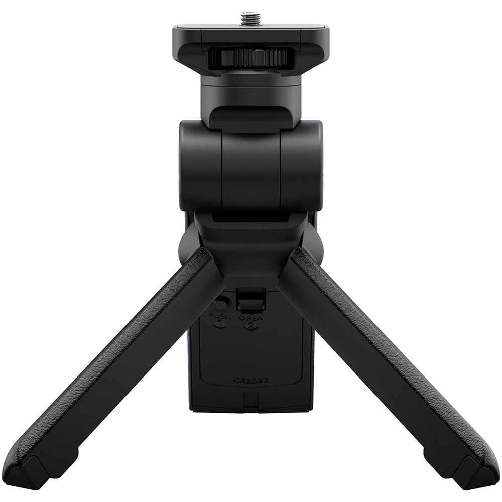 Fujifilm TG-BT1 tripod grip with Bluetooth remote, flexible tilt, weather resistant design, and integrated tripod legs for stable low-angle and selfie shots"