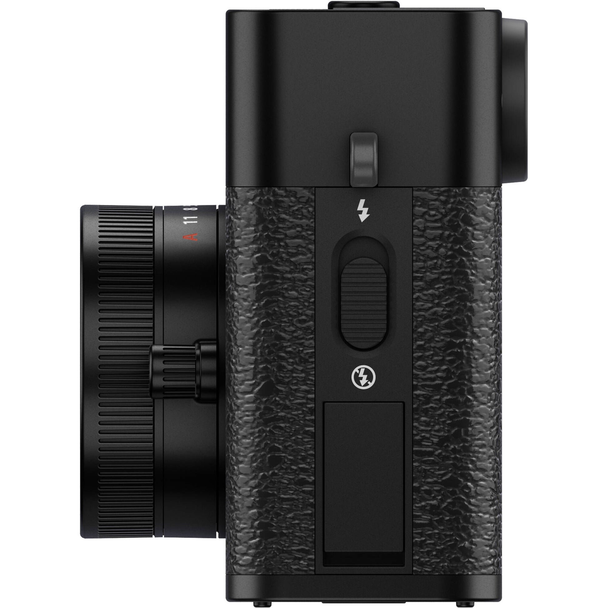 Fujifilm X half black compact digital camera with 1-inch vertical sensor, 32mm-equivalent lens, optical viewfinder, and 2.4-inch touchscreen for creative vertical photography