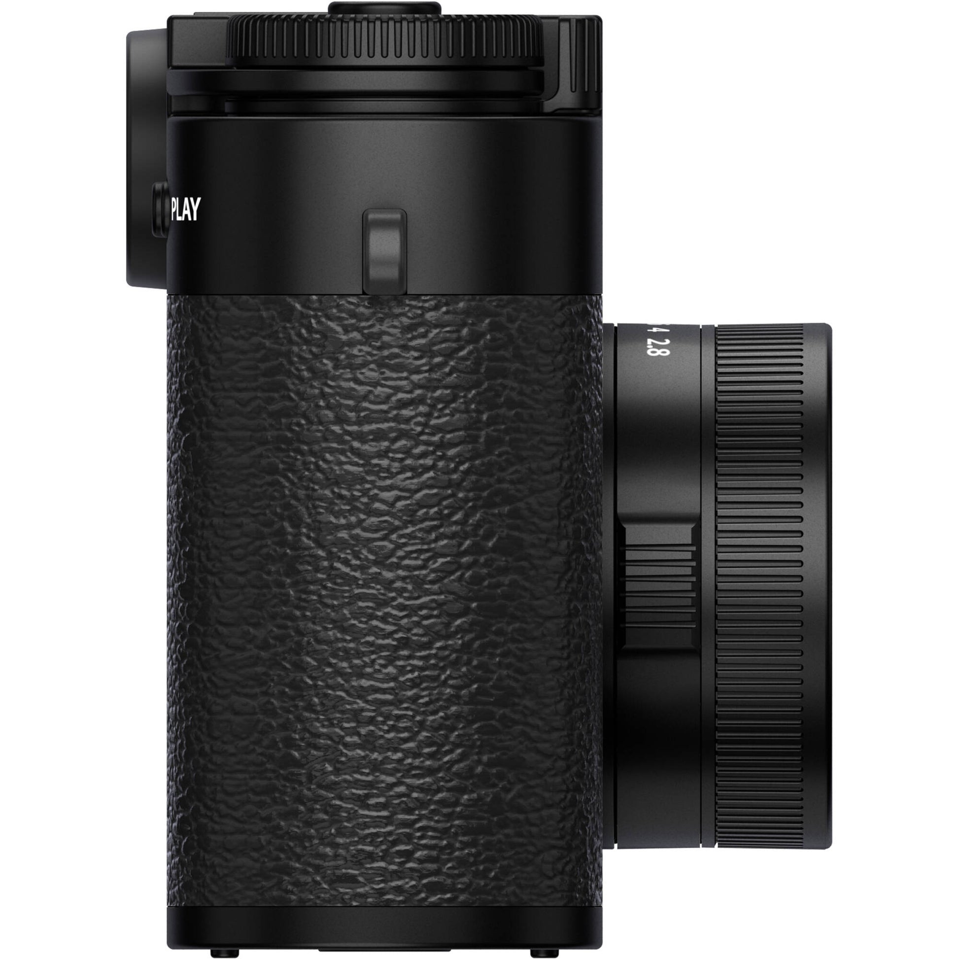 Fujifilm X half black compact digital camera with 1-inch vertical sensor, 32mm-equivalent lens, optical viewfinder, and 2.4-inch touchscreen for creative vertical photography