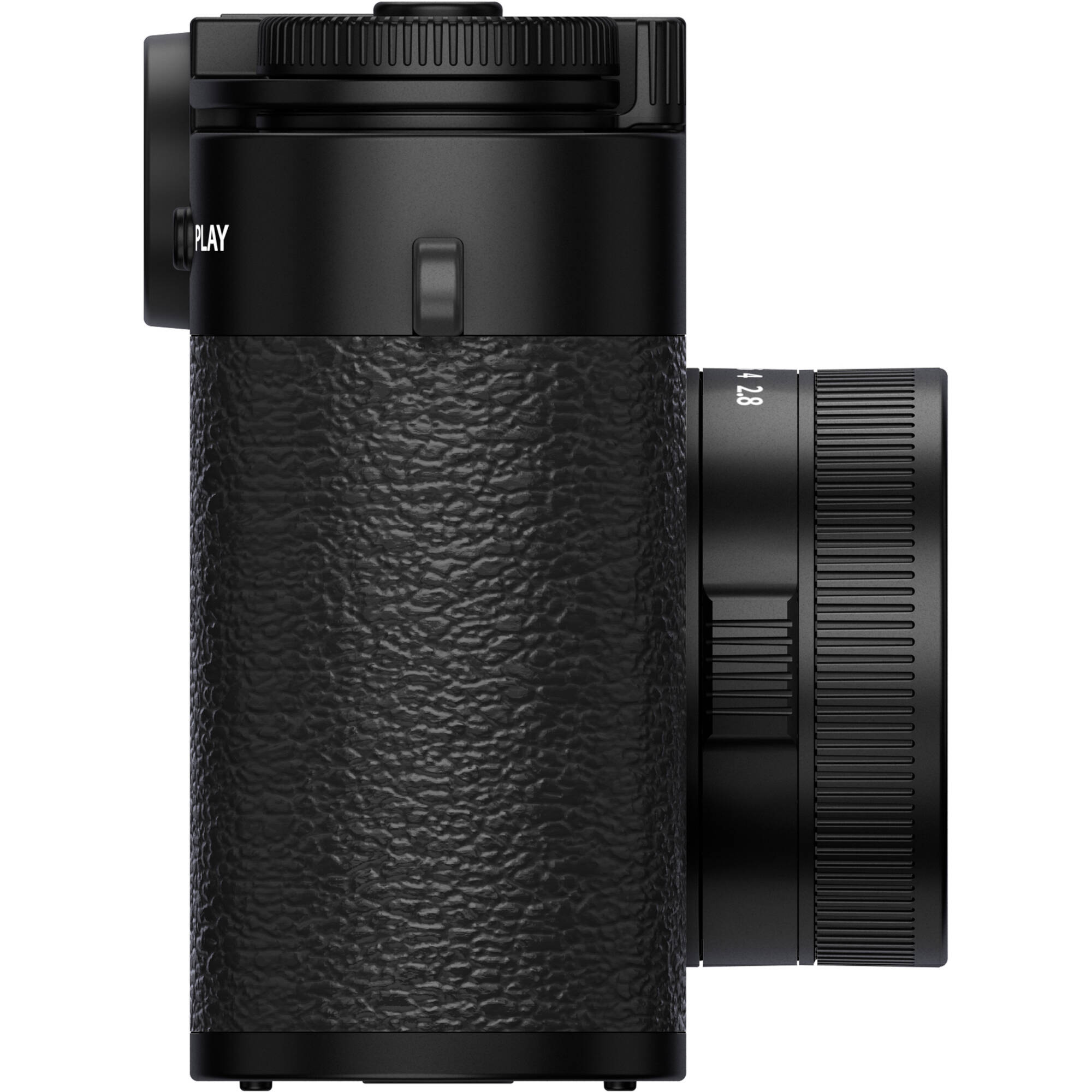 Fujifilm X half black compact digital camera with 1-inch vertical sensor, 32mm-equivalent lens, optical viewfinder, and 2.4-inch touchscreen for creative vertical photography