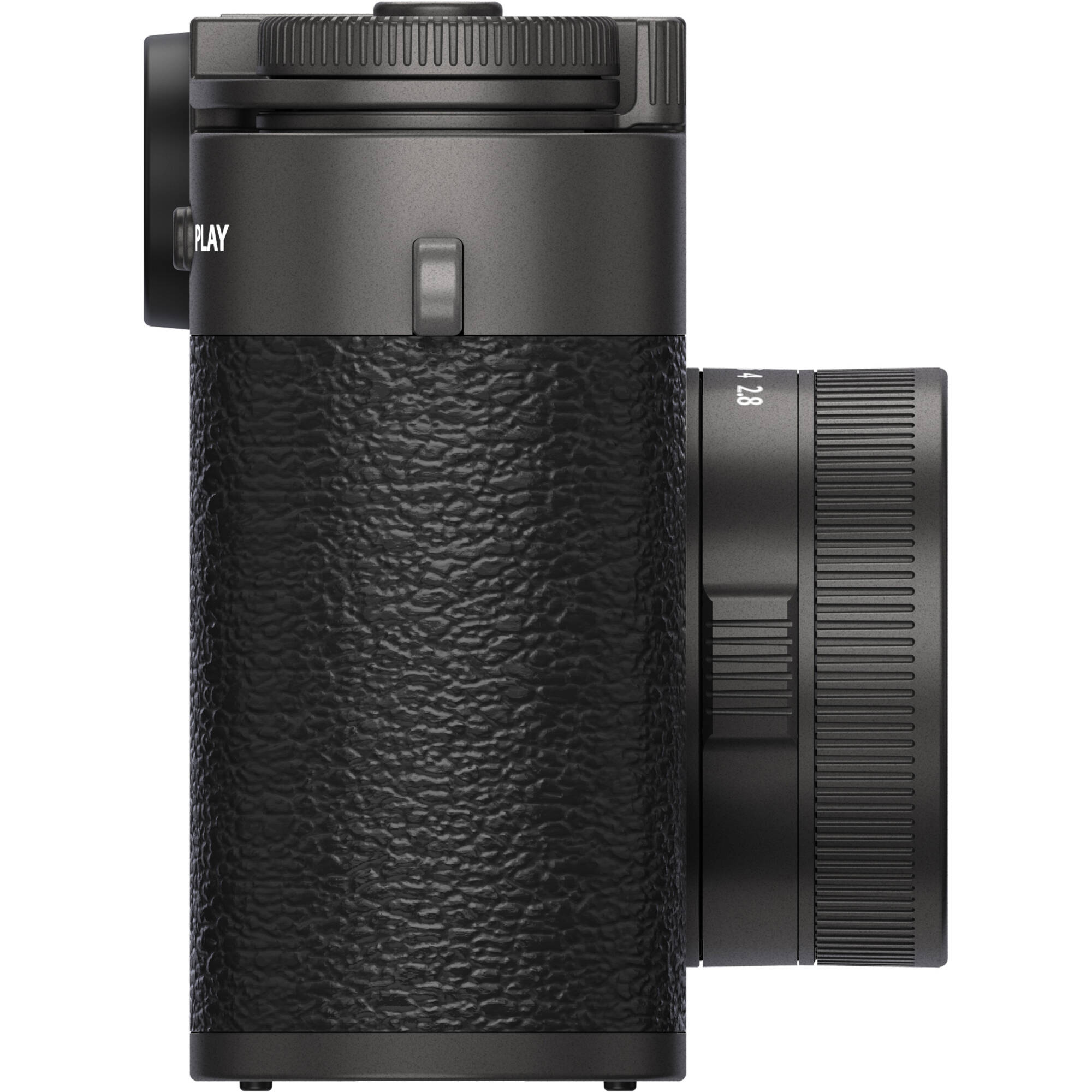 Fujifilm X half charcoal silver compact digital camera with 1-inch vertical sensor, 32mm-equivalent lens, optical viewfinder, and touchscreen optimized for vertical photography