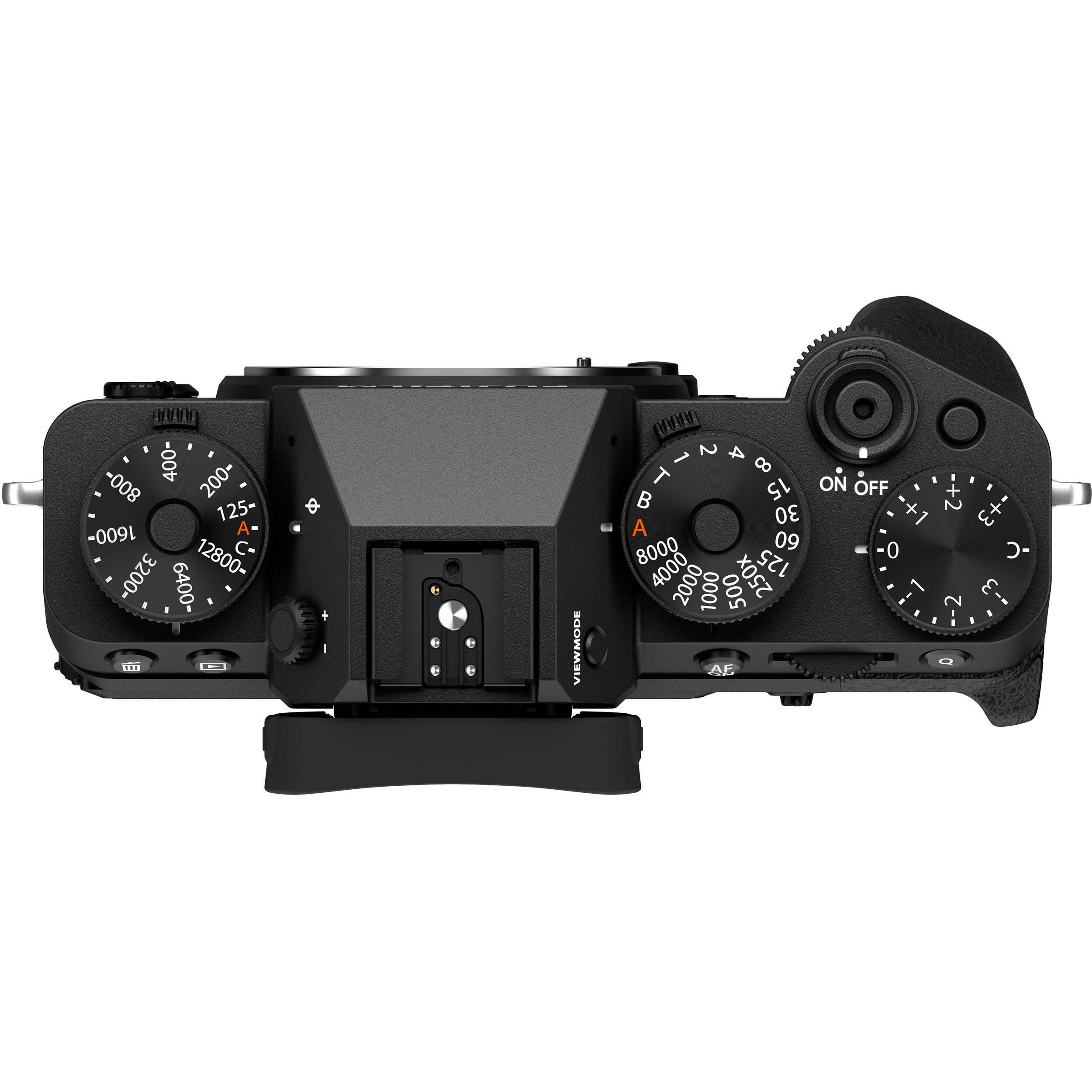 Fujifilm X-T5 black mirrorless camera with XF 16-50mm f/2.8-4.8 R LM WR lens, 40.2MP APS-C X-Trans CMOS 5 HR sensor, 7-stop in-body image stabilization, 3.69m-dot OLED EVF, and advanced video with 4K 120p and 6.2K 30p recording
