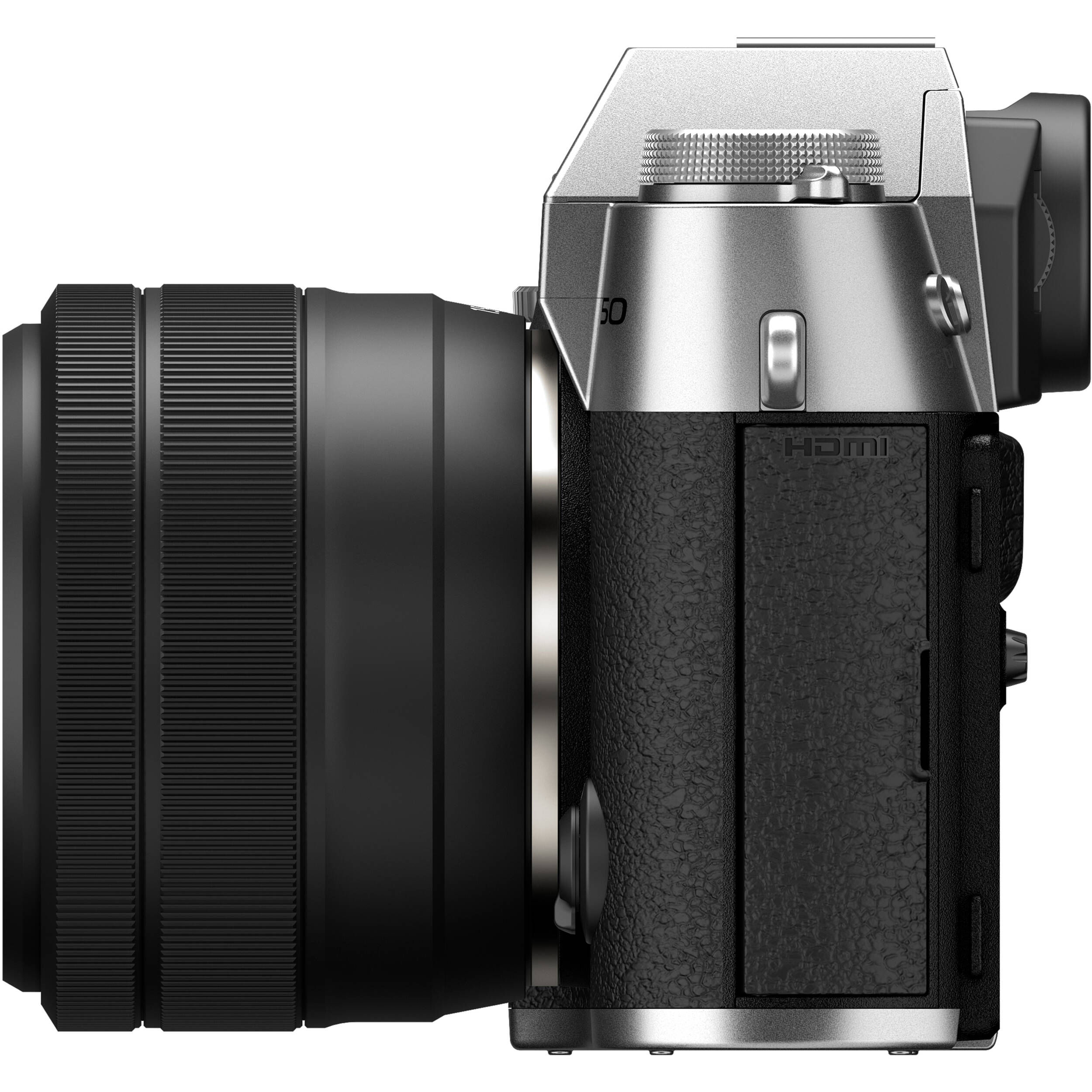 Fujifilm X-T50 Mirrorless Digital Camera with 15-45mm Lens – compact APS-C camera kit featuring a 40MP sensor, Film Simulation modes, and versatile zoom lens for everyday photography and video.