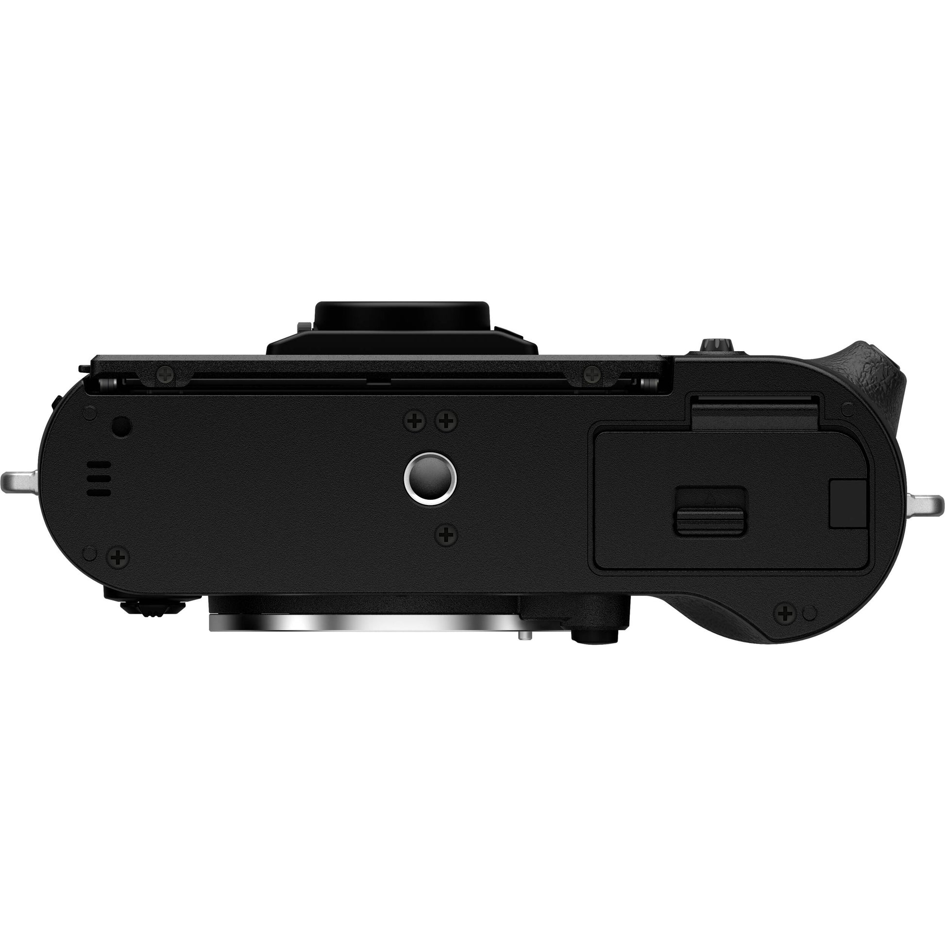 Fujifilm X-T50 black mirrorless camera with 40.2MP APS-C X-Trans CMOS 5 HR sensor, 16-50mm lens, 7-stop in-body stabilization, 4K video, and tilting touchscreen.