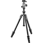Enjoy a lightweight, stable, and smooth support system with this GT1545T Series 1 Traveler Carbon Fibre Tripod with Center Ball Head Kit from Gitzo. 