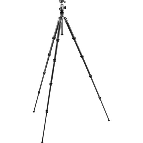 Enjoy a lightweight, stable, and smooth support system with this GT1555T Series 1 Traveler Carbon Fibre Tripod with Center Ball Head Kit from Gitzo. 