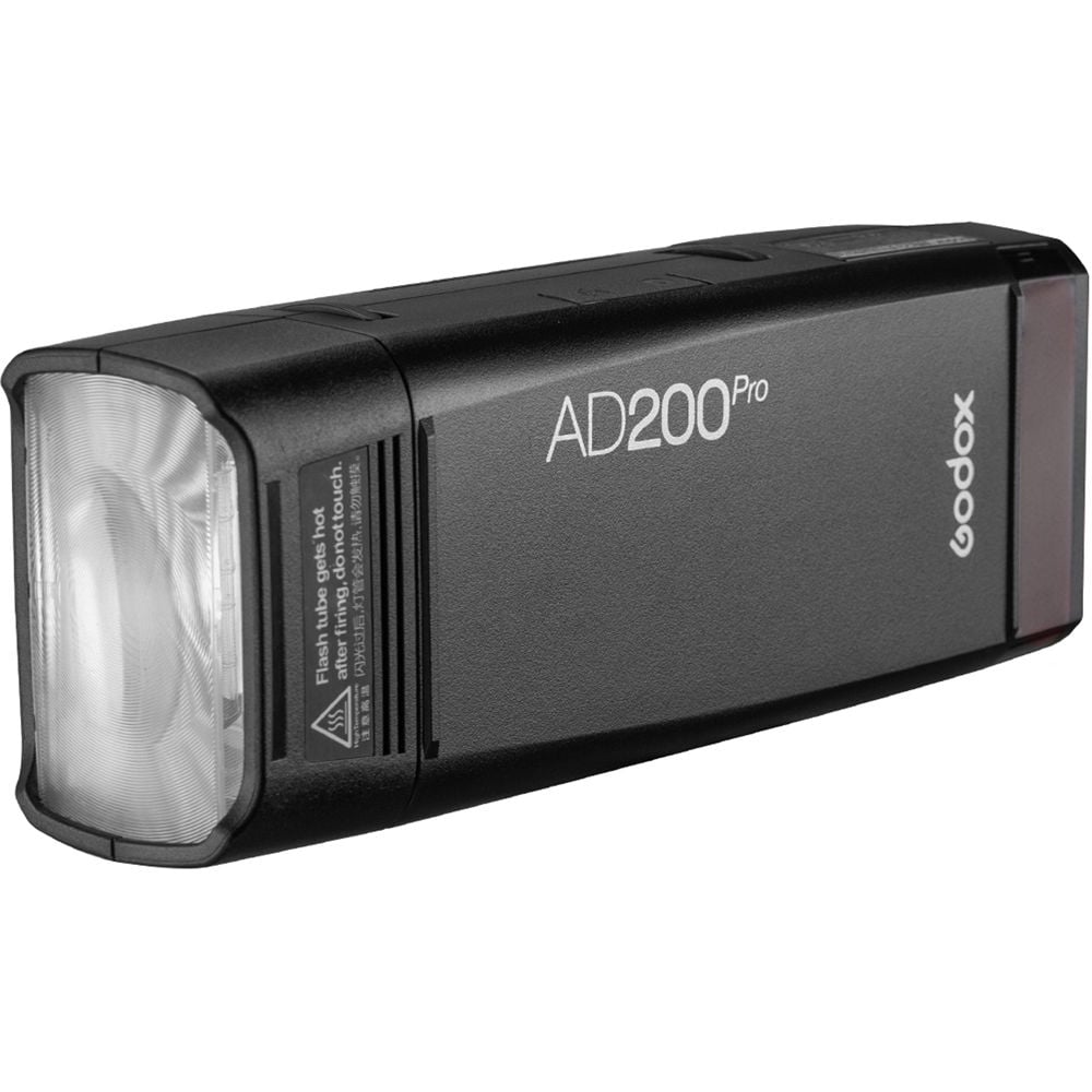 Godox AD200Pro flash device on a white background