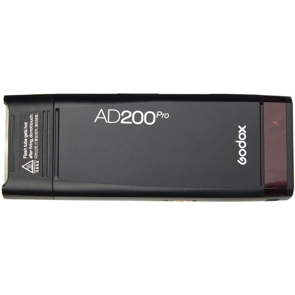 Godox AD200Pro flash device on a white background