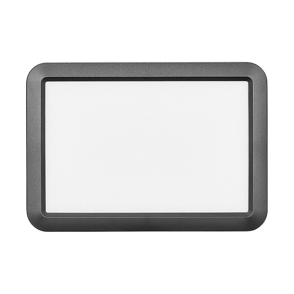 Godox LDP8Bi bi-color LED video light panel—compact rectangular panel with cold-shoe mount.