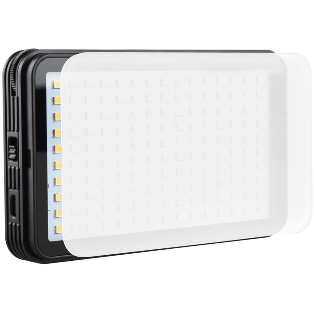 Godox LEDM150 LED Light – compact, portable LED panel with adjustable brightness, designed to enhance smartphone photography and video.