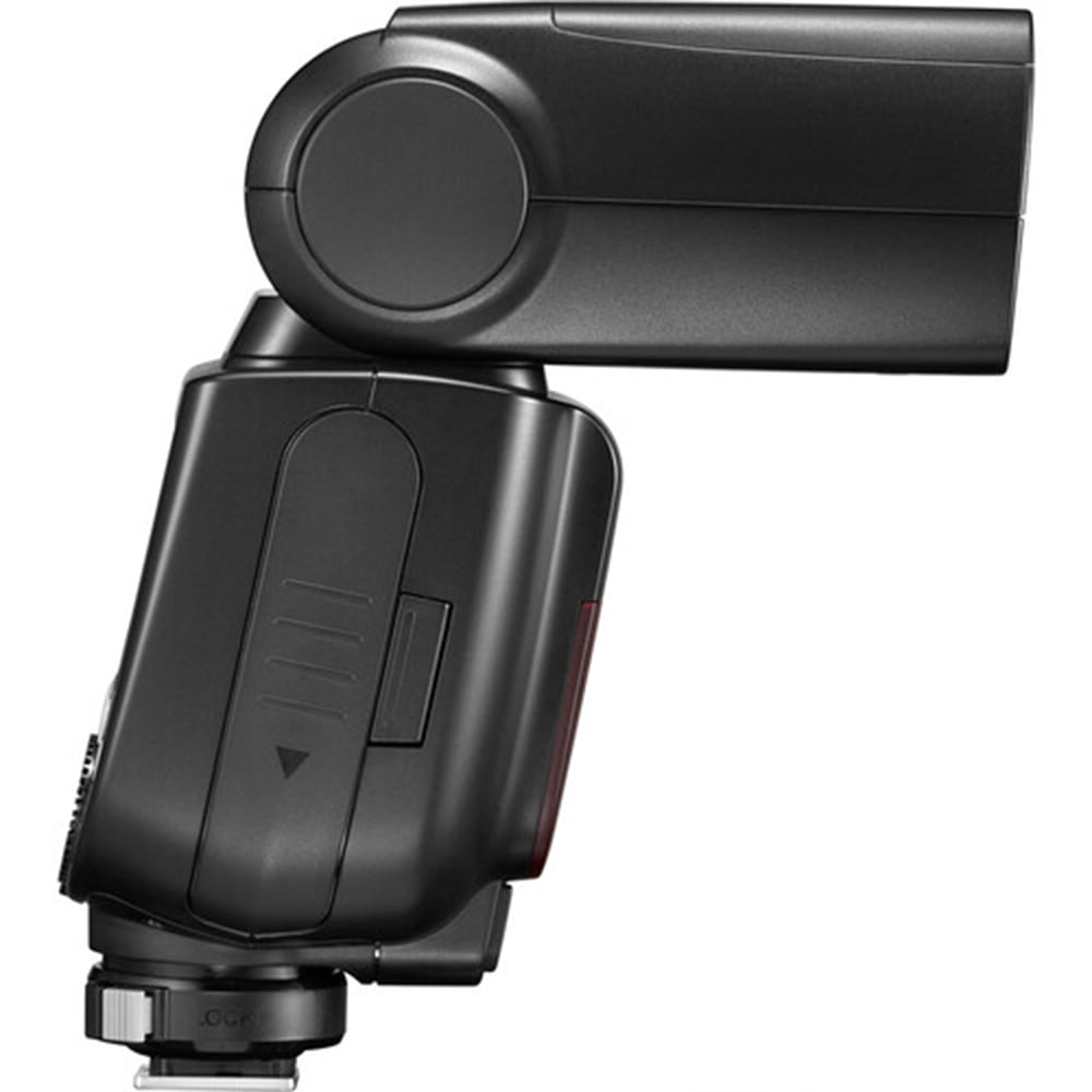 Godox TT685C II Canon flash with tilt/rotate head, TCM manual mode, wireless master/slave, and USB-C for firmware updates.