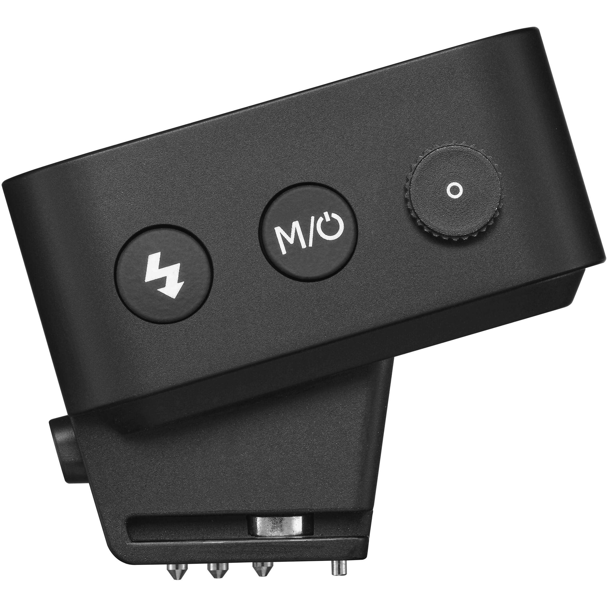 Godox X3 Touchscreen TTL wireless flash trigger for Nikon — black compact unit with OLED touchscreen, hot-shoe mount, and USB-C port.