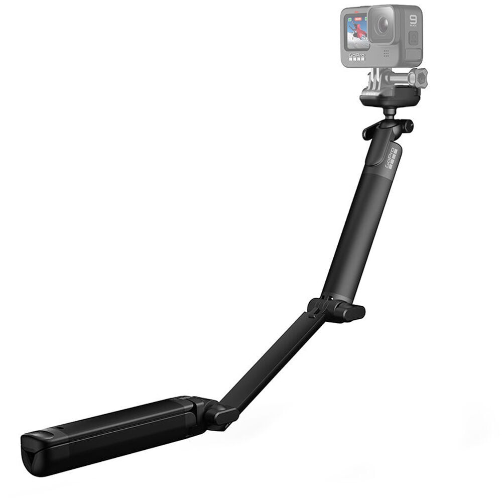 GoPro 3-Way 2.0 3-in-1 grip, arm & tripod mount: extends to 49.5cm, waterproof build, swivel ball joint.