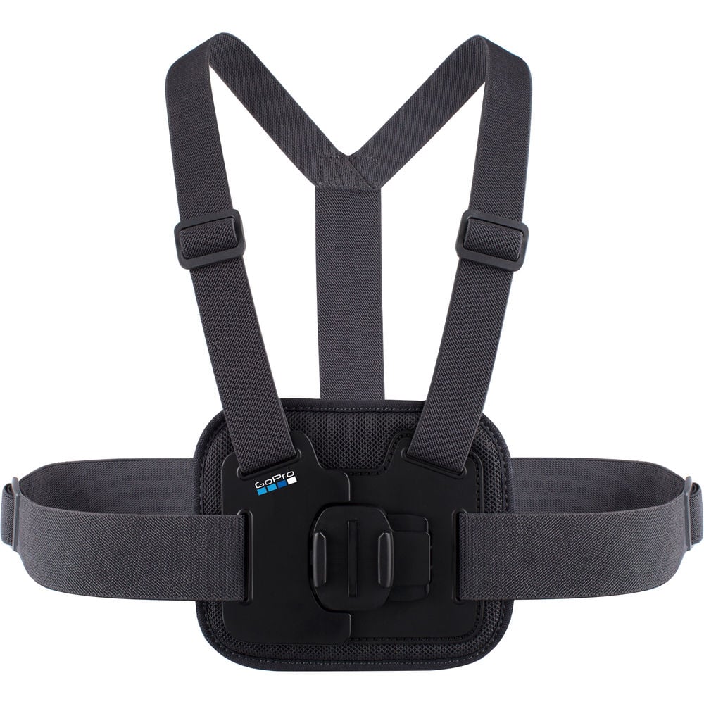 The GoPro Chesty - Chest Mount Harness lets you capture immersive video and photos from your chest.