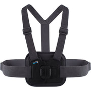 The GoPro Chesty - Chest Mount Harness lets you capture immersive video and photos from your chest.
