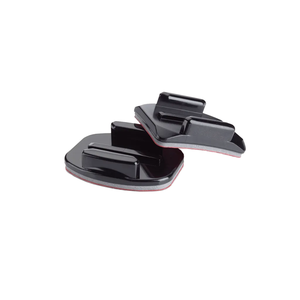 Flat and curved adhesive mounts of Gopro.