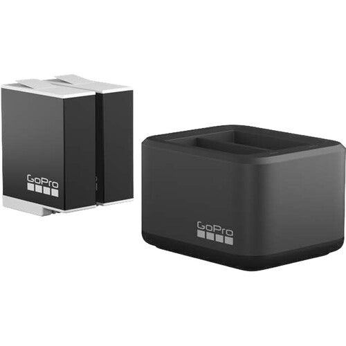 GoPro Dual Charger with two Enduro batteries for HERO9–12.