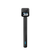 GoPro 1.2m extension pole with twist-lock mechanism, non-slip grip, collapsible from 122cm to 25cm, lightweight and durable, compatible with all GoPro models, ideal for selfies, overhead, and wide-angle shots.
