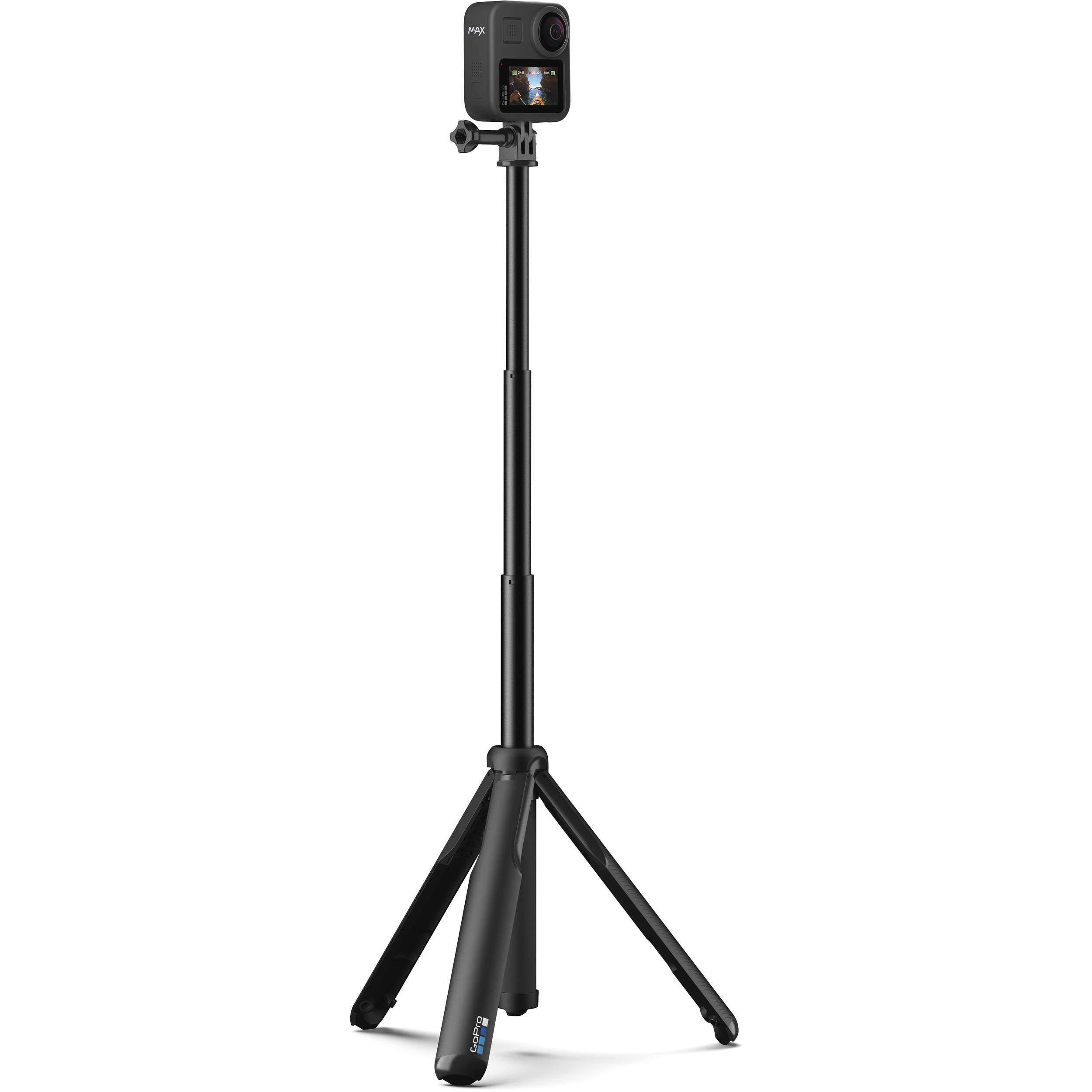 GoPro Hand Mount for Max Grip + Tripod – versatile grip and tripod combo designed for stable handheld shots and hands-free filming with GoPro cameras.