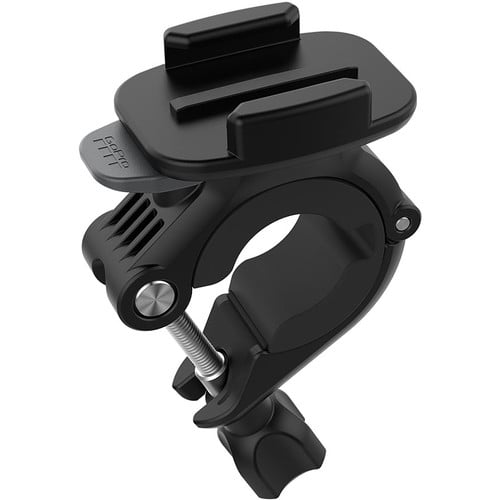 GoPro Handlebar / Seatpost / Pole Mount – versatile mounting accessory that securely attaches your GoPro camera to handlebars, seatposts, or poles for action filming.
