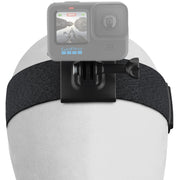 GoPro Head Strap 2.0 – adjustable, padded head mount compatible with all GoPro cameras, designed for hands-free POV filming.