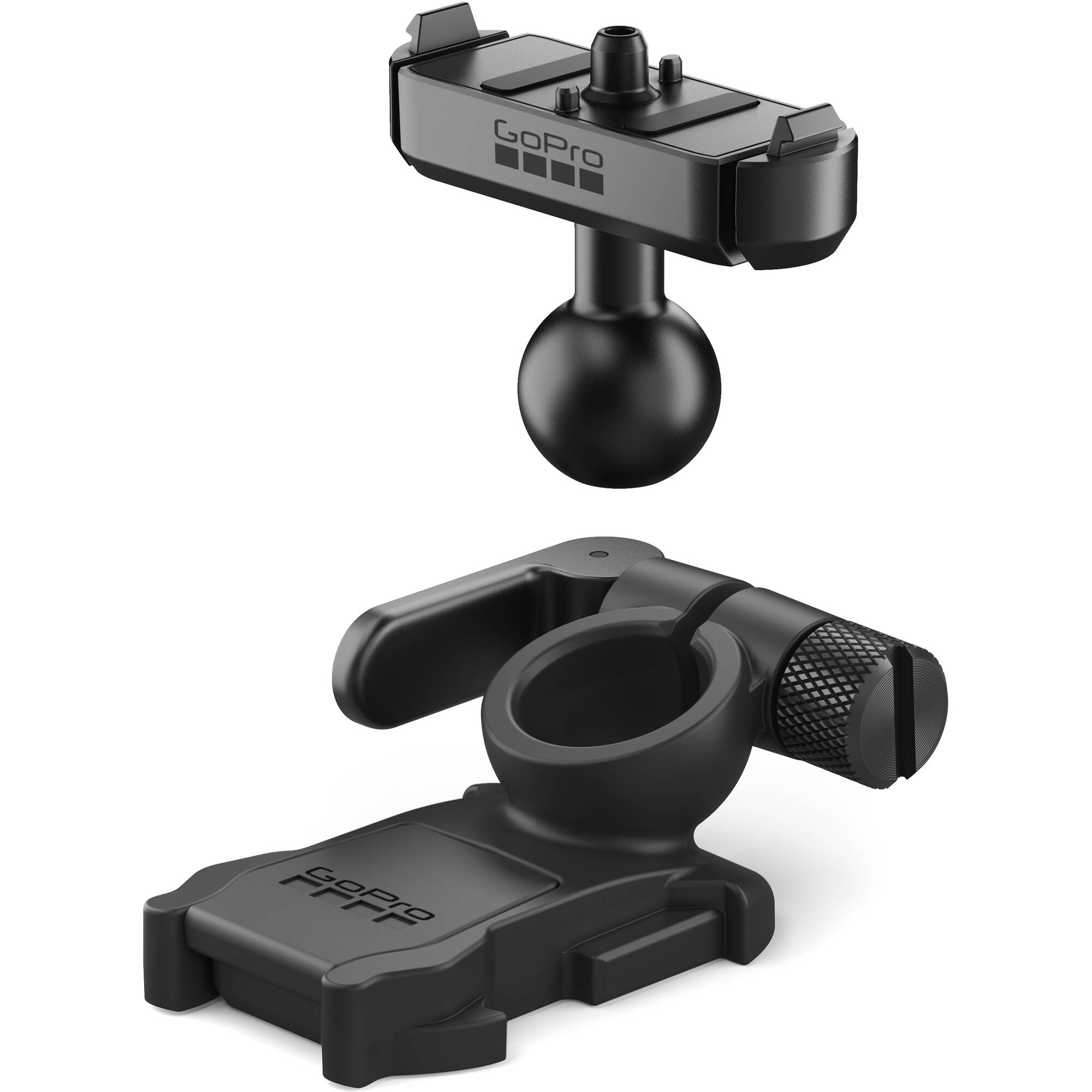 GoPro Magnetic Latch Ball Joint Mount – flexible magnetic mount with adjustable ball joint for HERO13 Black, ideal for quick setups on metal surfaces.