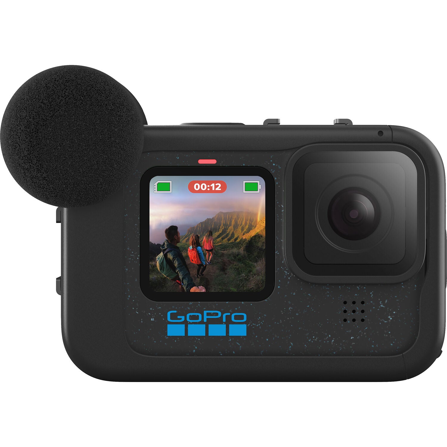 GoPro HERO10/11/12/13 Black Media Mod with an external microphone, HDMI-out port for easy playback on your TV and two cold shoes for mounting accessories.