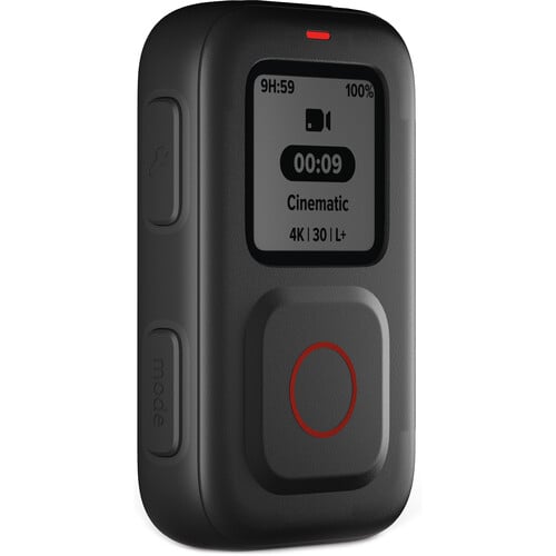 Compatible with HERO8 Black through HERO13 and MAX 360, it lets you trigger recording, change presets, switch camera functions and monitor status.