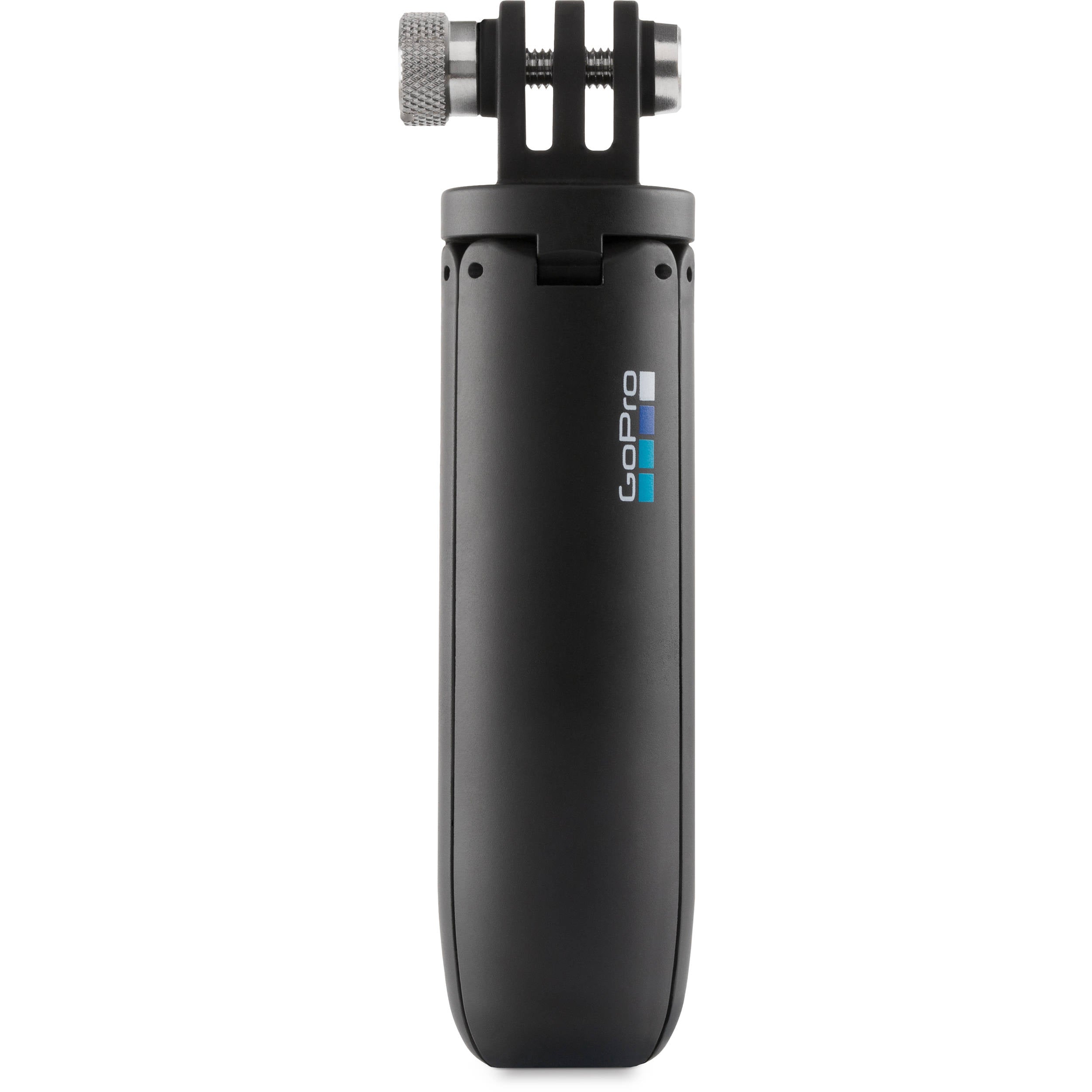 The GoPro Shorty is compact and can be used as a hand grip, then extended to become and selfie stick. Fold out its feet, and you have an adjustable tripod.