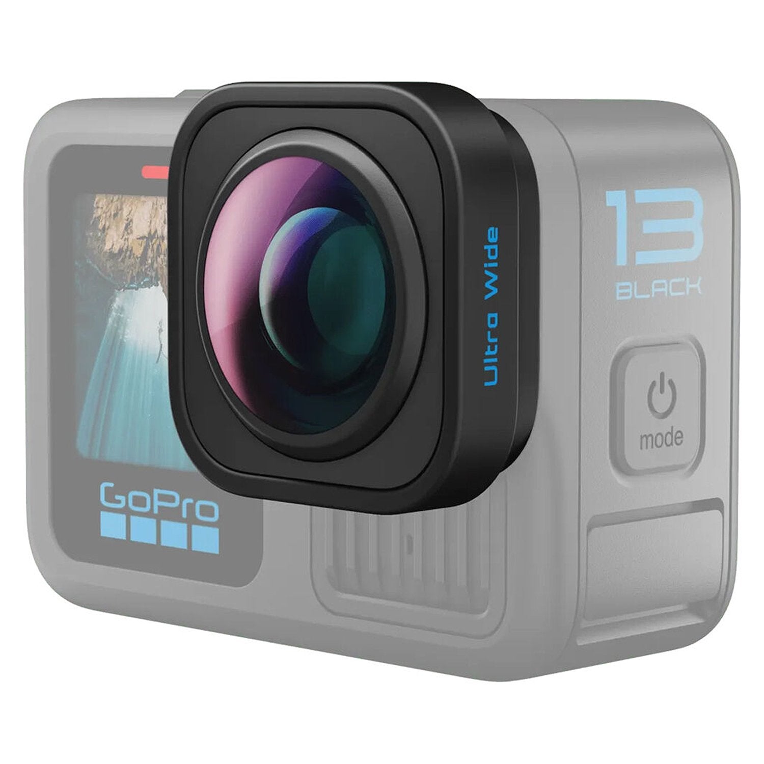 GoPro Hero13 Black action camera on a white background