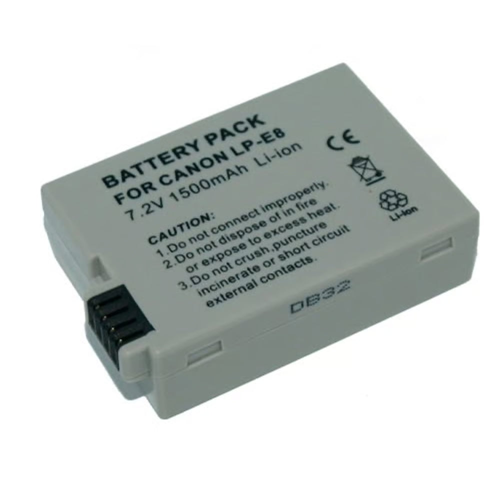 Generic replacement battery for Canon cameras.