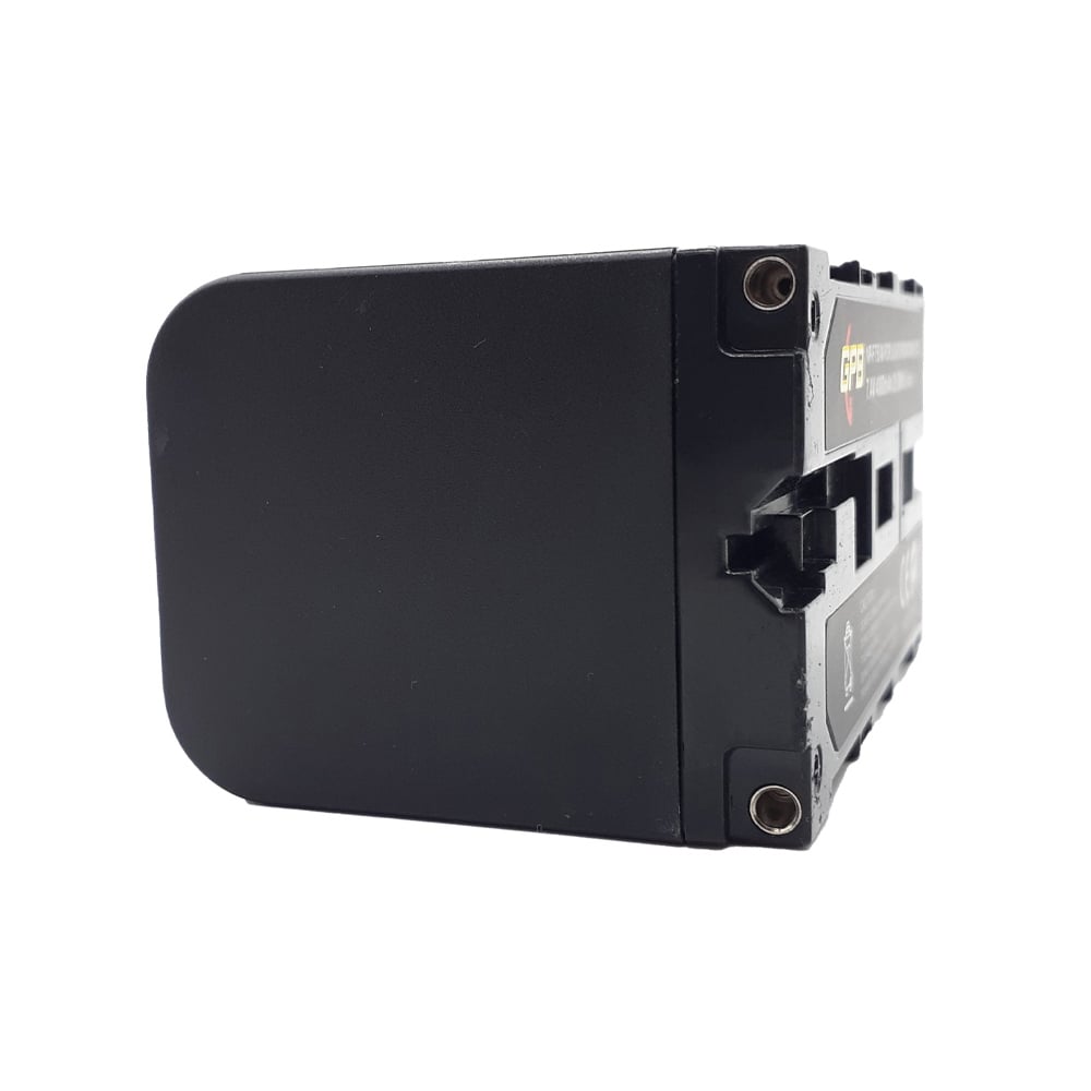 The GPB Generic NP-F750 Battery for Sony Video Lights is a lightweight lithium-ion battery that serves as a replacement for the Sony NP-F750 battery and is USB-chargeable.