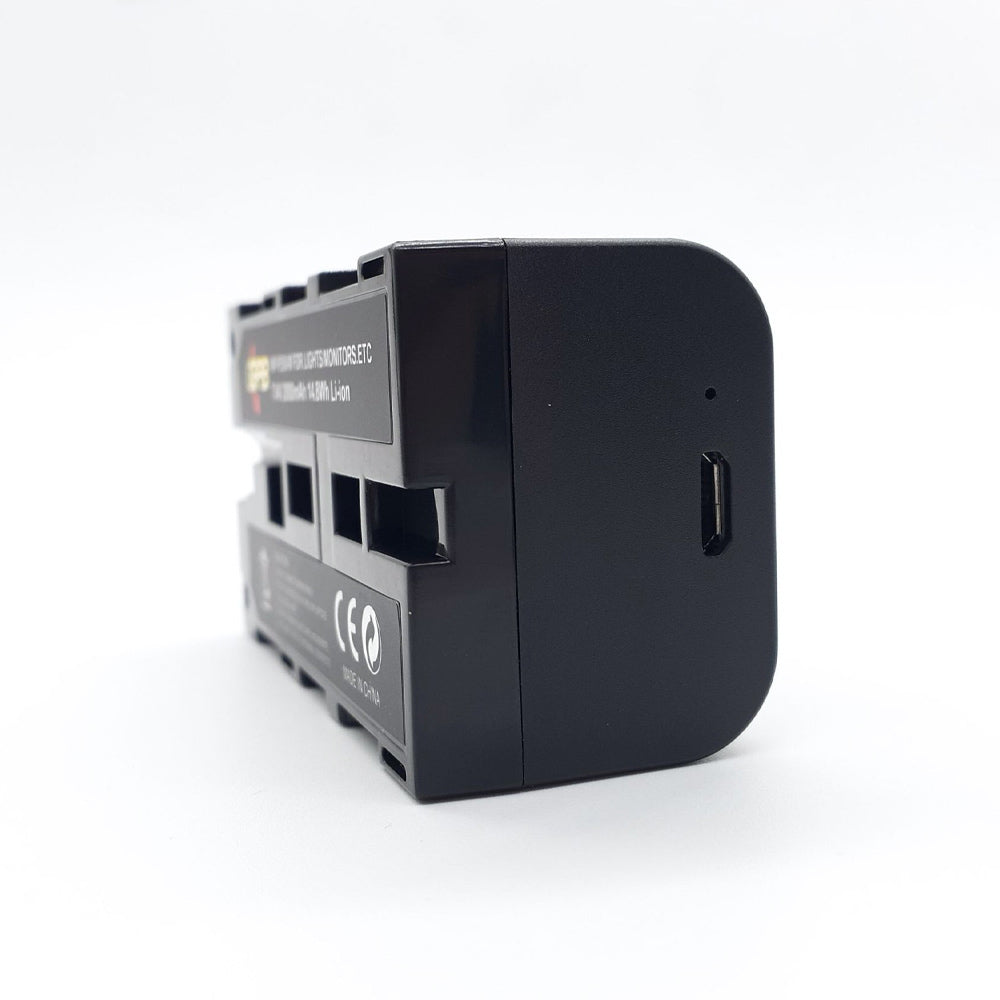GPB Generic Sony NP-F550 USB-Chargeable Battery for video lights.