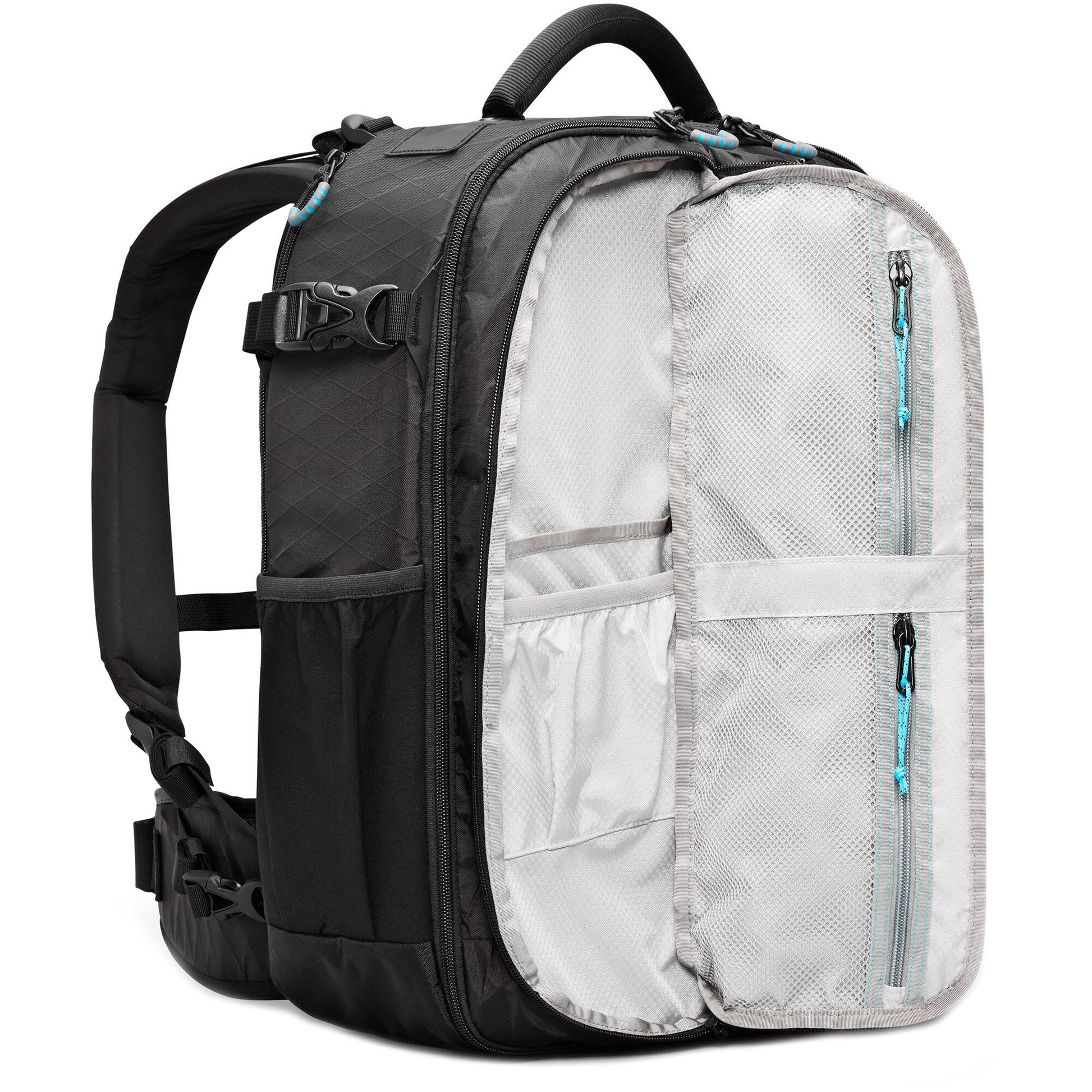 Kiboko 22L+ camera backpack, water-resistant shell.