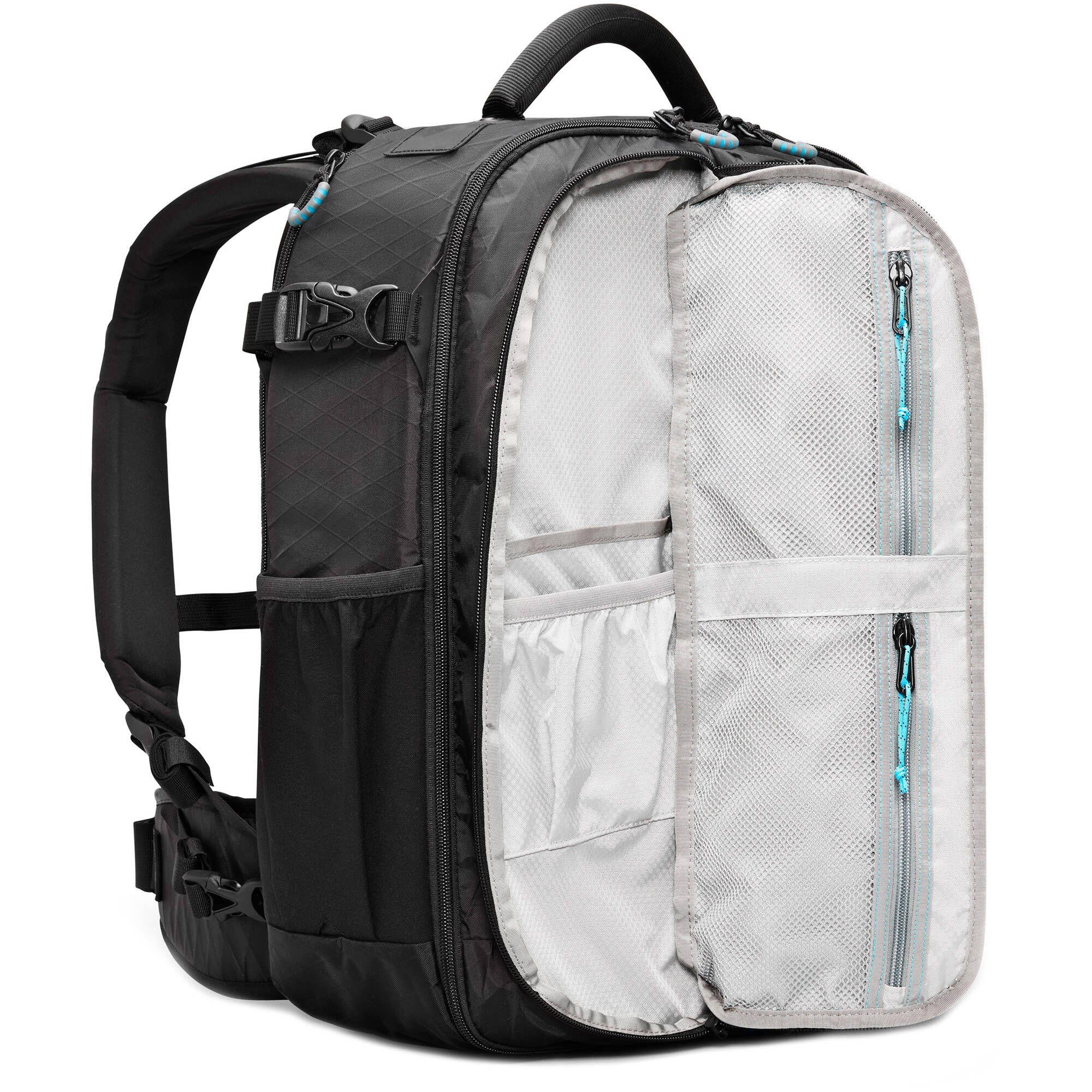 Kiboko 22L+ camera backpack, water-resistant shell.