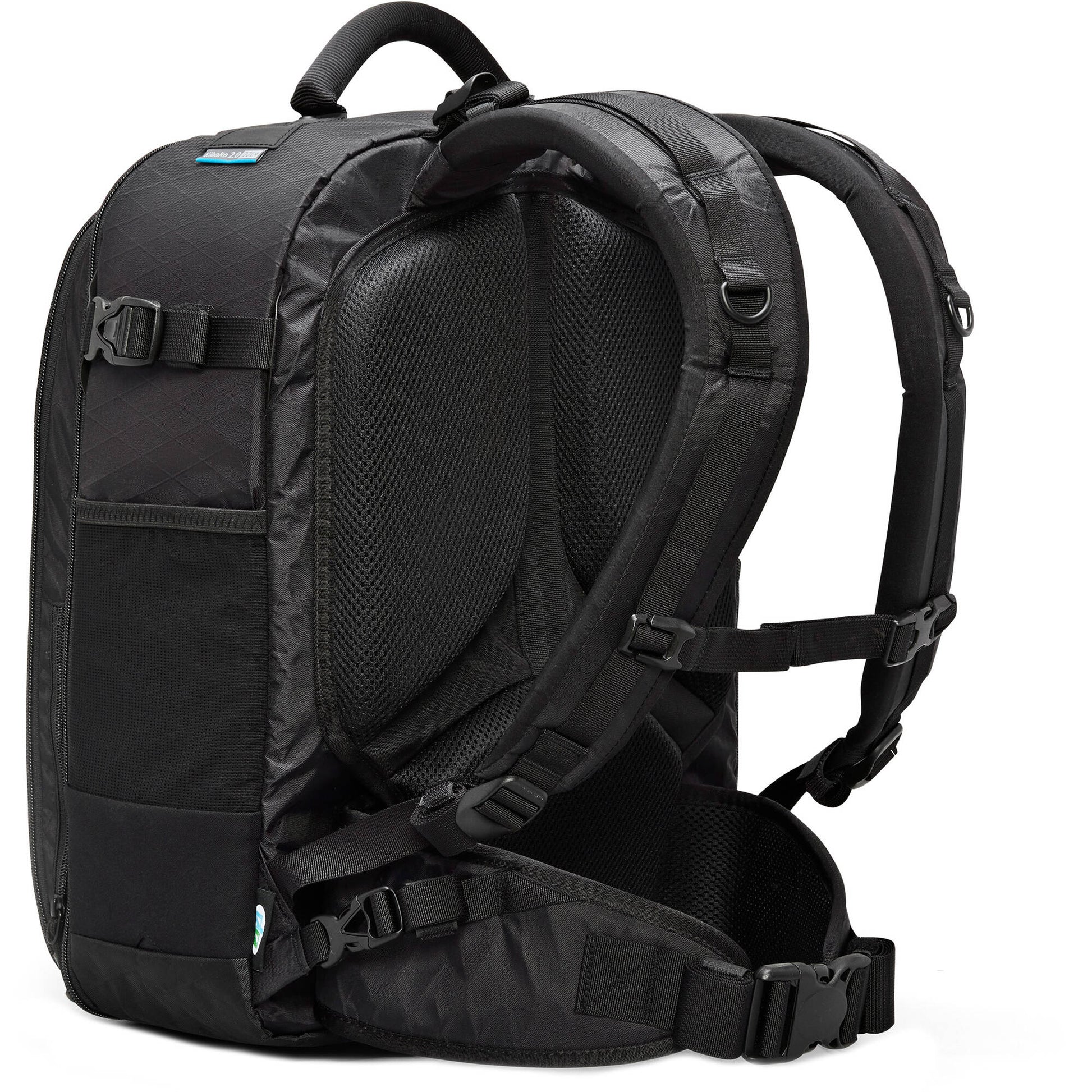 Kiboko 22L+ camera backpack, water-resistant shell.