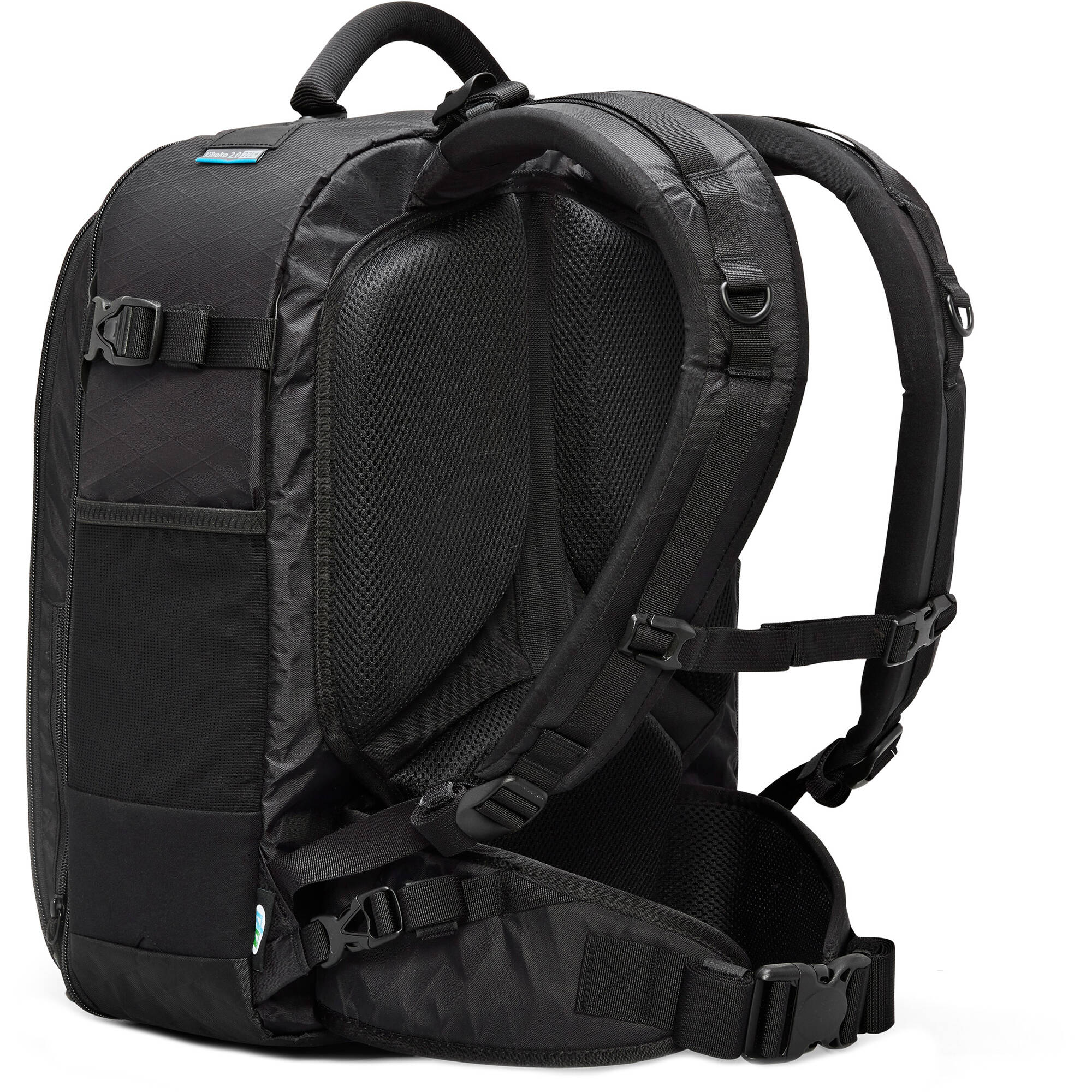 Kiboko 22L+ camera backpack, water-resistant shell.