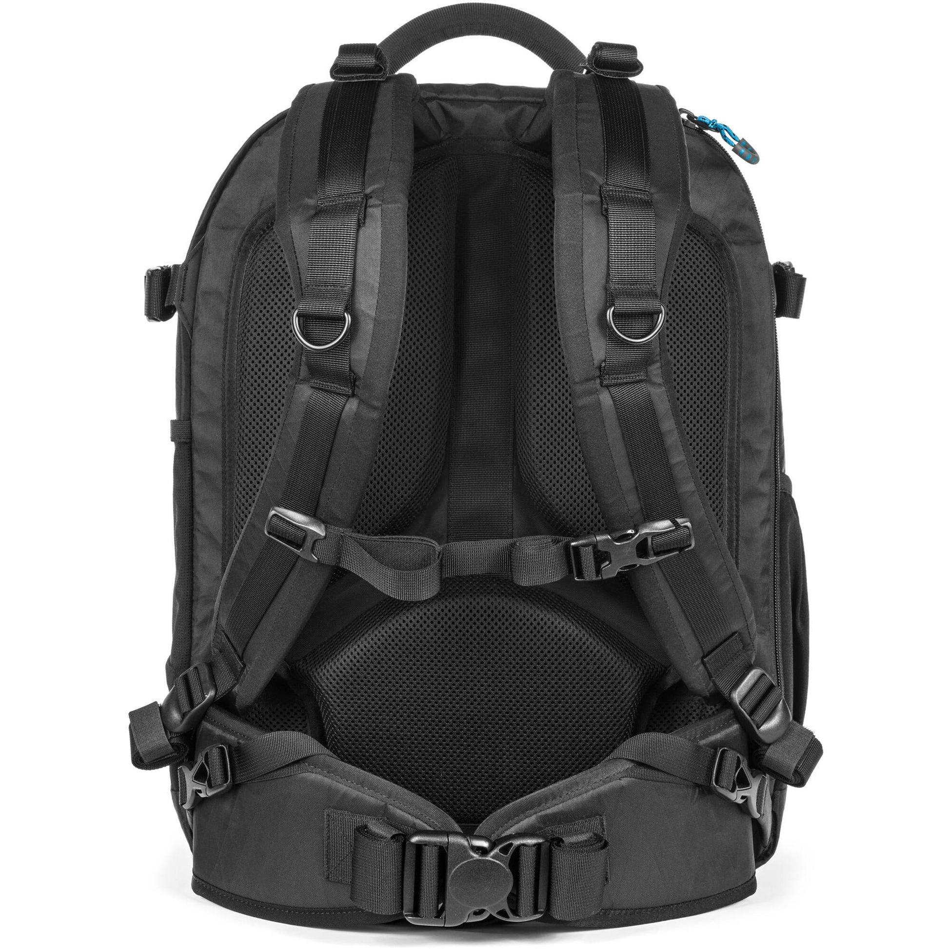 Kiboko 22L+ camera backpack, water-resistant shell.