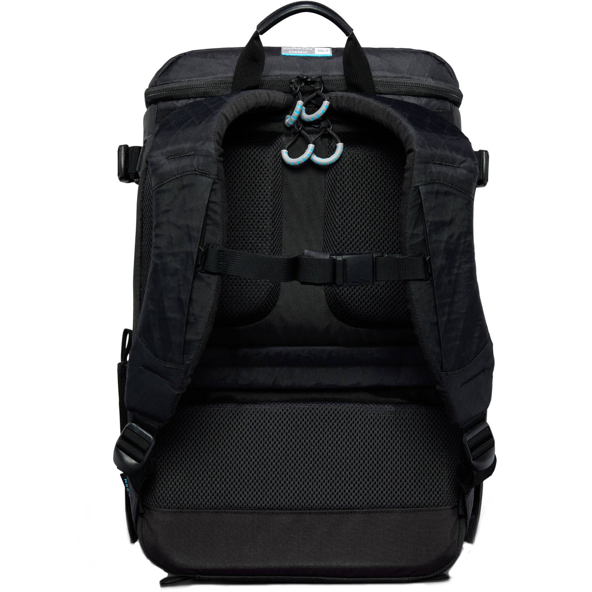 Kiboko City Classic 18L+ backpack with rear zip and magnetic side pockets.