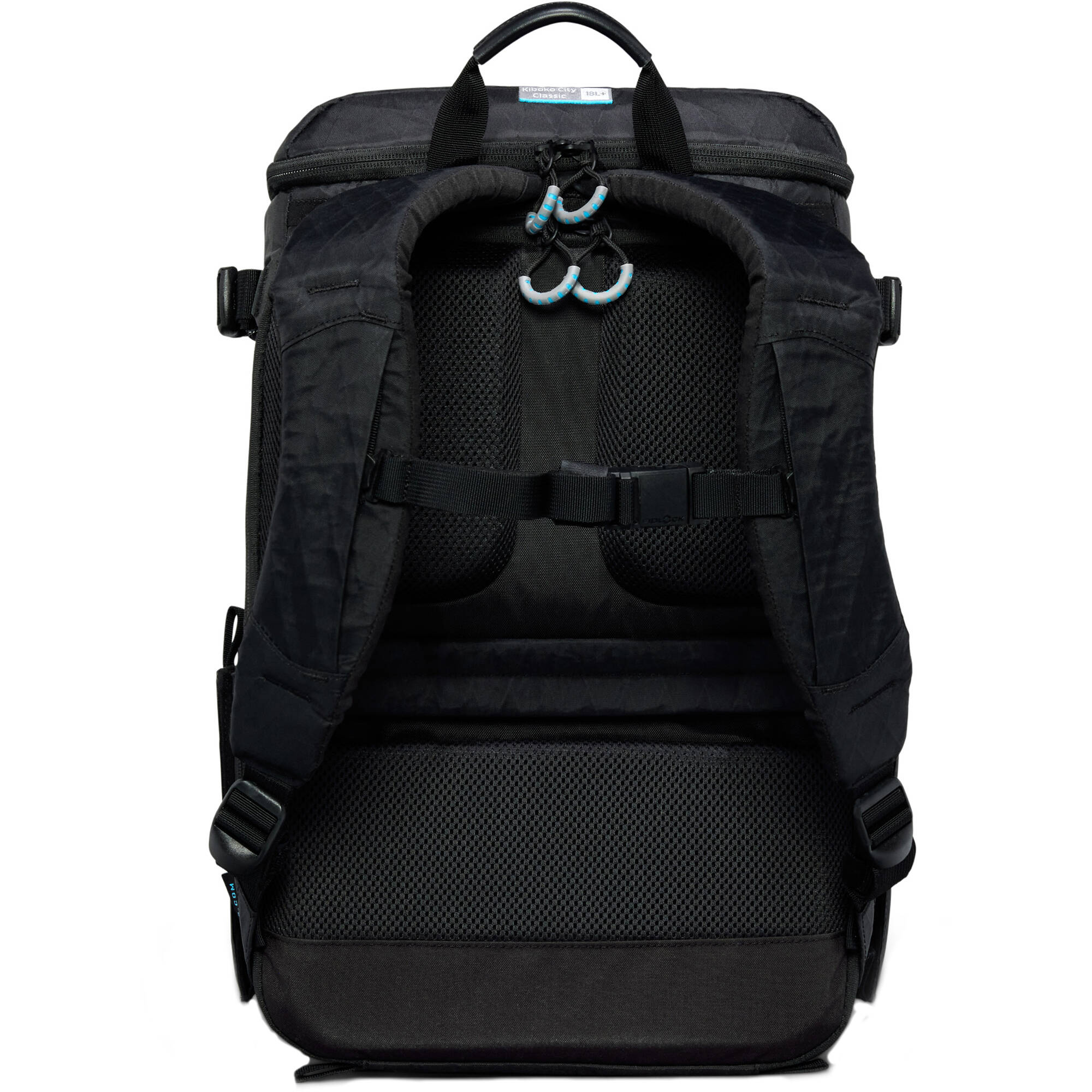 Kiboko City Classic 18L+ backpack with rear zip and magnetic side pockets.