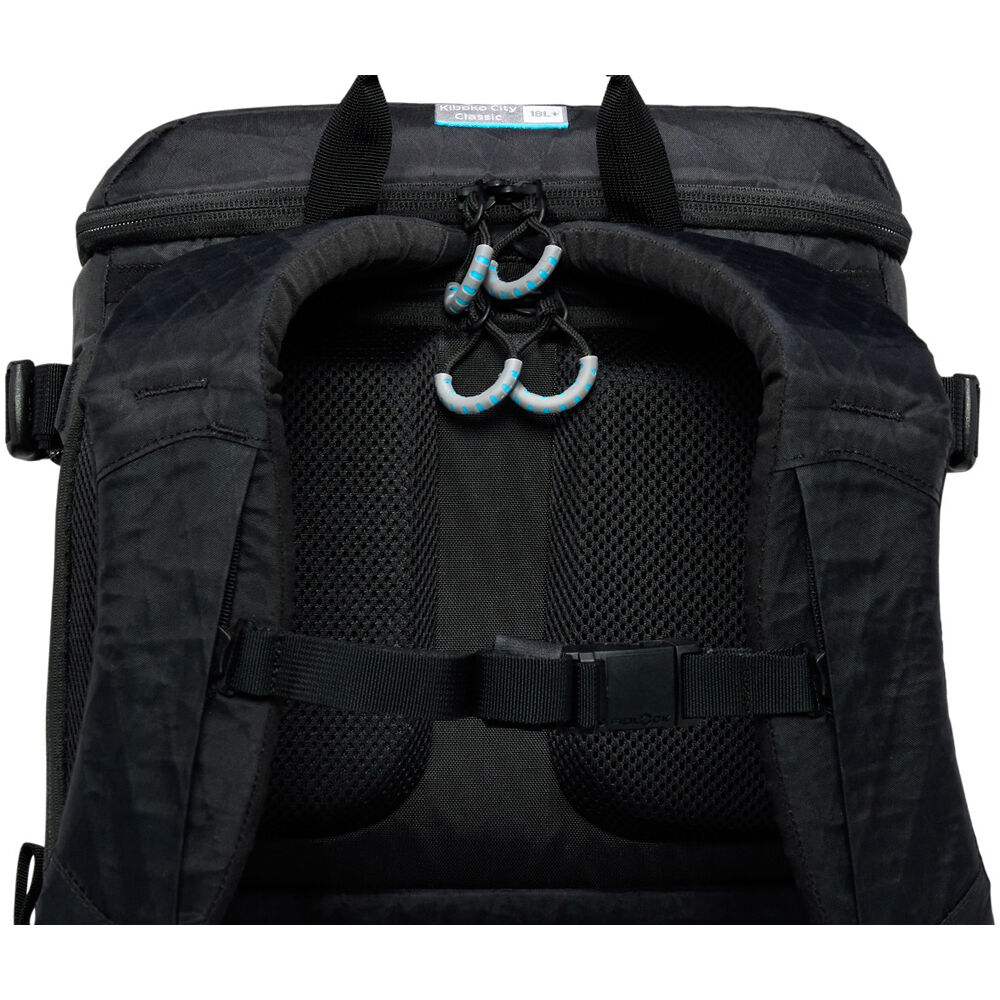 Kiboko City Classic 18L+ backpack with rear zip and magnetic side pockets.